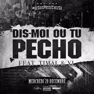 Album cover art for "Dis-moi où tu pécho" by Sofiane & YL & Timal