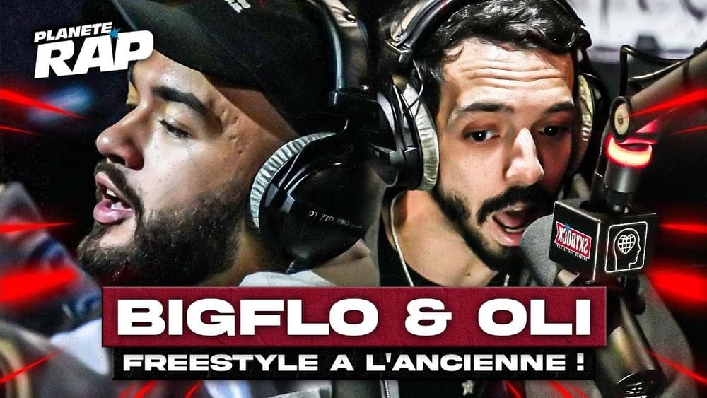 Album cover art for "FREESTYLE À L’ANCIENNE" by Bigflo & Oli