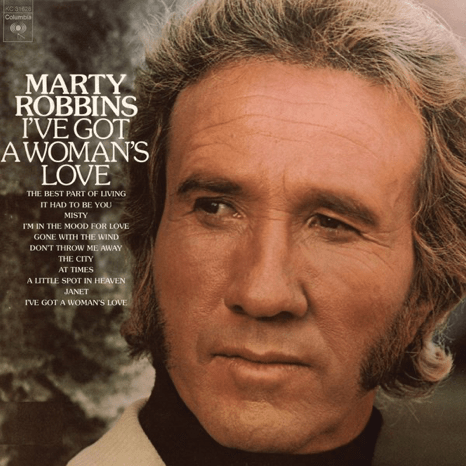 Album cover art for "The Best Part of Living" by Marty Robbins