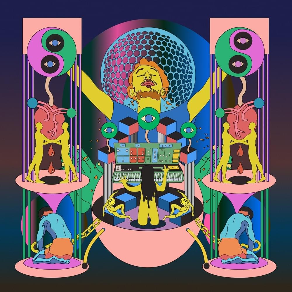Album cover art for "The Only Reason" by Yuksek & Irfane & Breakbot