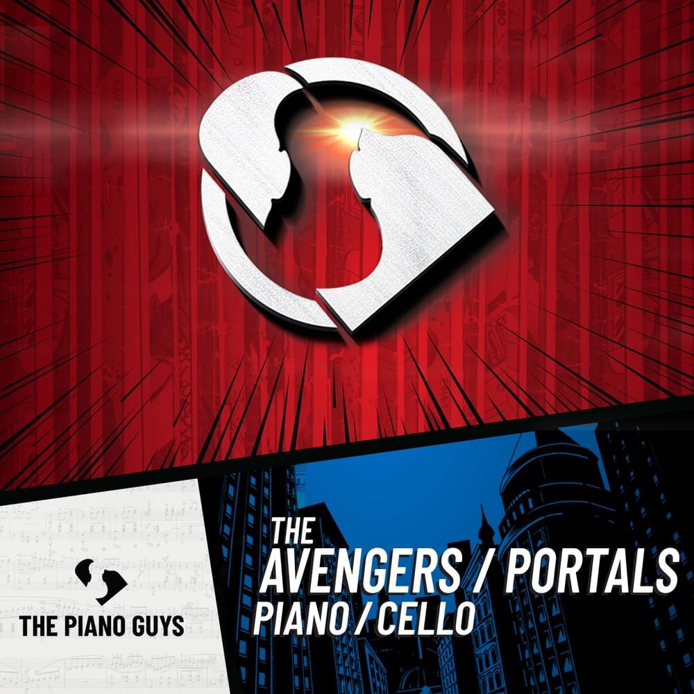 Album cover art for "Avengers/Portals" by The Piano Guys