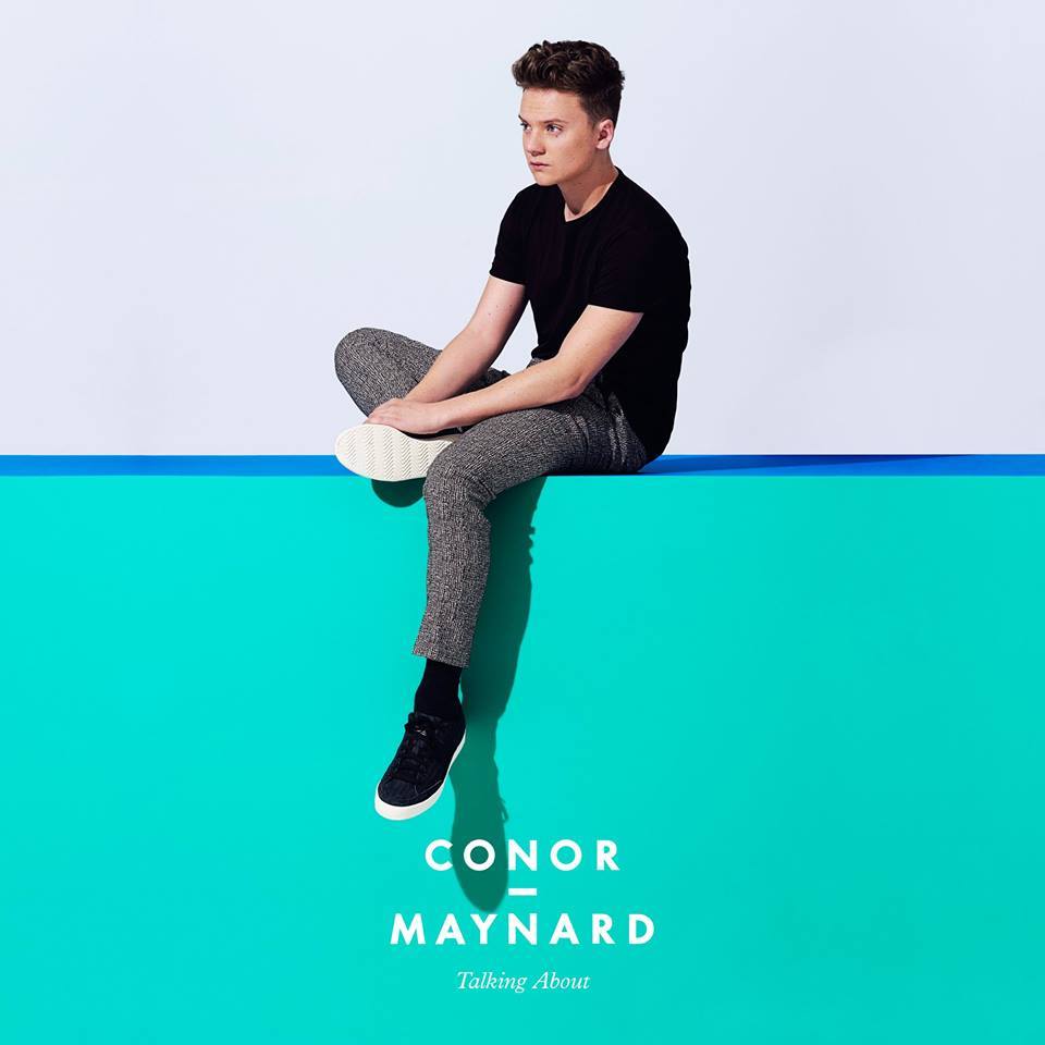 Album cover art for "Talking About" by Conor Maynard
