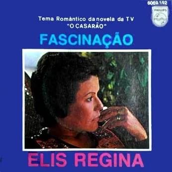 Album cover art for "Fascinação" by Elis Regina