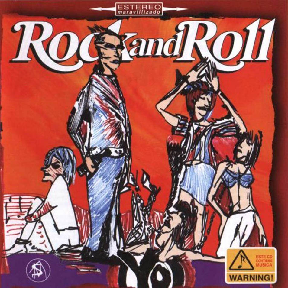 Album cover art for "Rock And Roll Yo" by Charly García