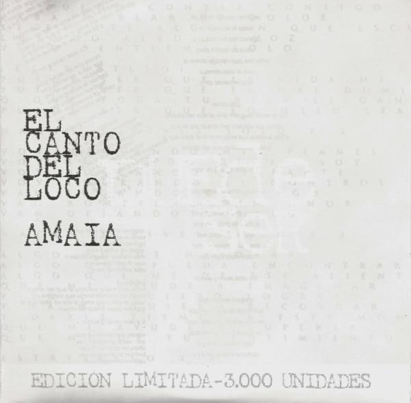 Album cover art for "Puede ser" by El Canto del Loco & Amaia Montero