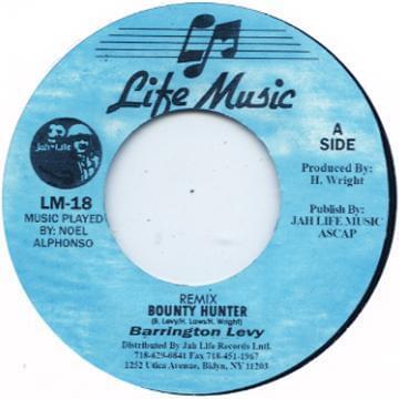 Album cover art for "Bounty Hunter" by Barrington Levy
