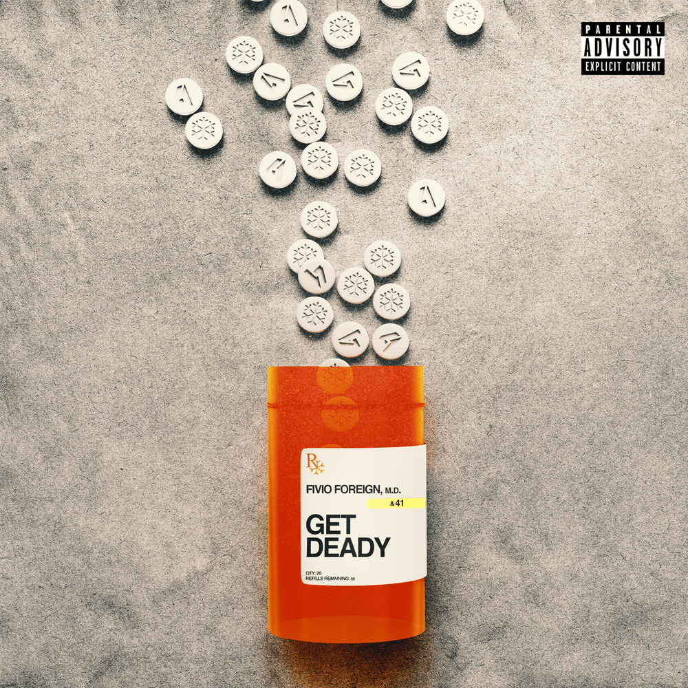 Album cover art for "Get Deady" by Fivio Foreign