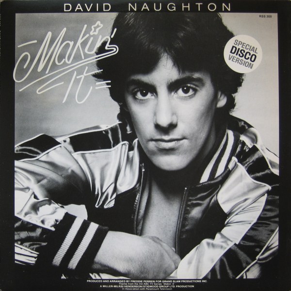 Album cover art for "Makin’ It" by David Naughton