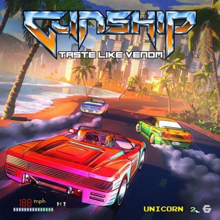 Album cover art for "Taste Like Venom" by GUNSHIP