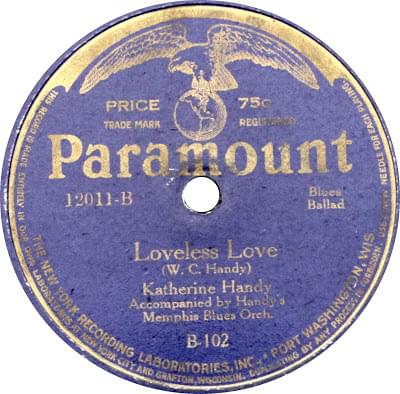 Loveless Love (1922 Version) by Katherine Handy