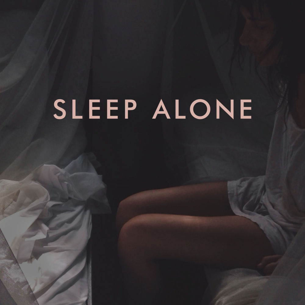 Album cover art for "Sleep Alone" by Ultra Records & Soren Bryce