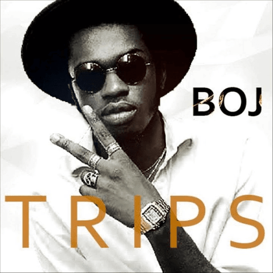 Album cover art for "Trips" by Boj
