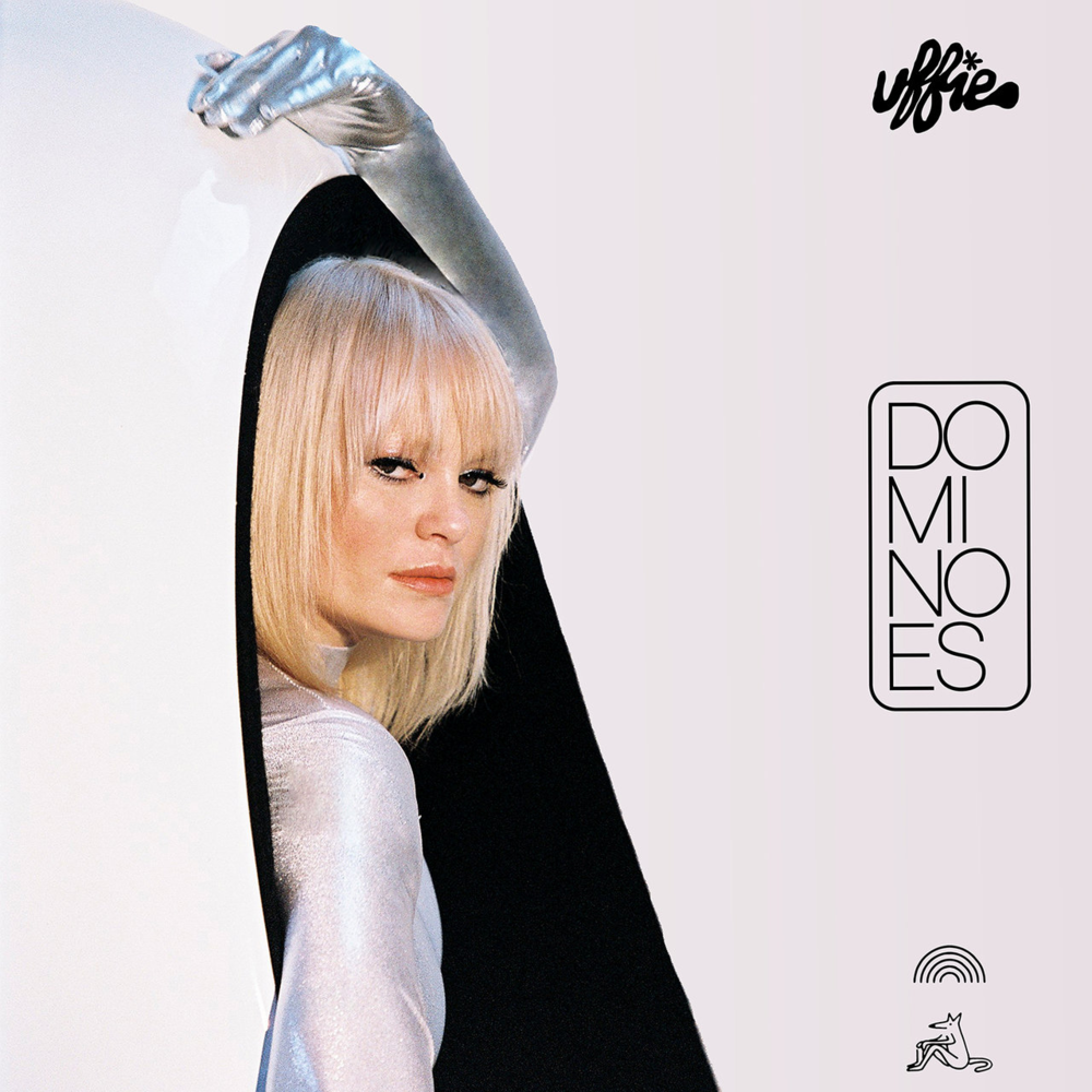Album cover art for "dominoes" by Uffie
