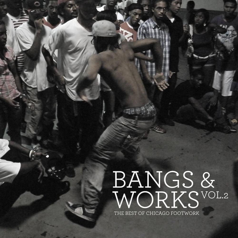 Album cover art for "Heaven Sent" by DJ Rashad & Gant-Man