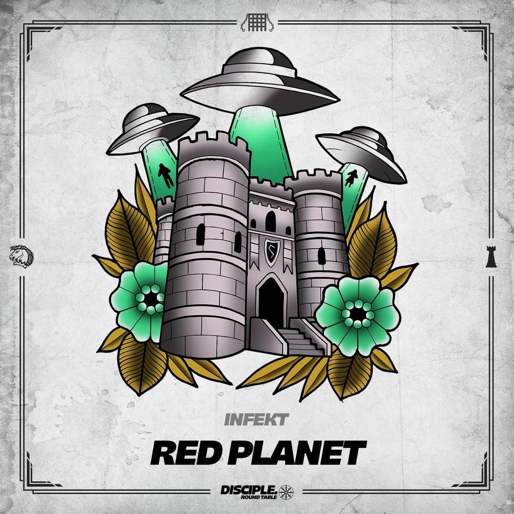 Album cover art for "Red Planet" by INFEKT