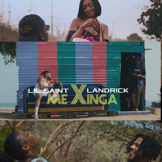 Album cover art for "Me Xinga" by Lil Saint (AGO) & Landrick