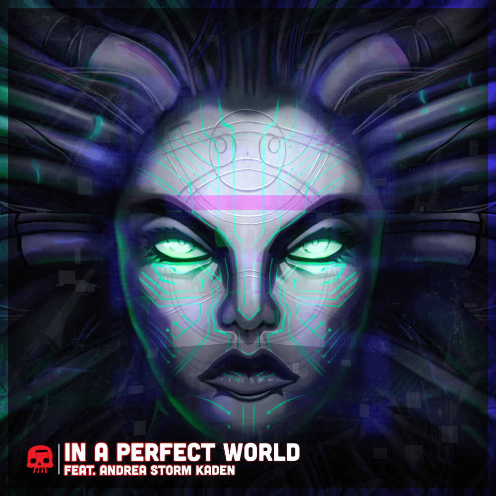 Album cover art for "In a Perfect World" by JT Music & Andrea Storm Kaden