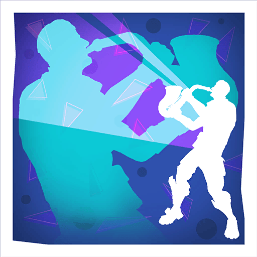 Album cover art for "Saxy Groove" by Fortnite