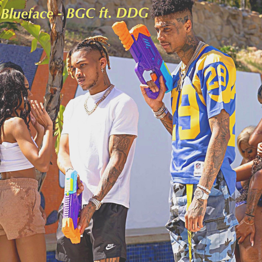 Album cover art for "BGC" by Blueface & DDG