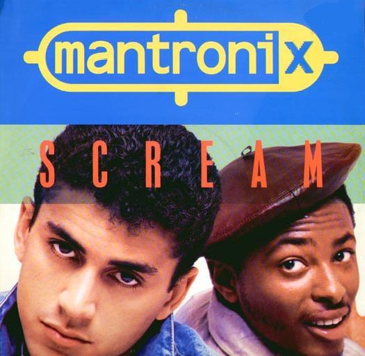 Album cover art for "Scream" by Mantronix