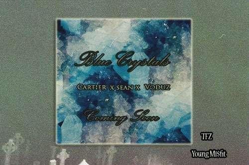 Album cover art for "Blue Crystal$" by Playboi Carti & Tom Voduz