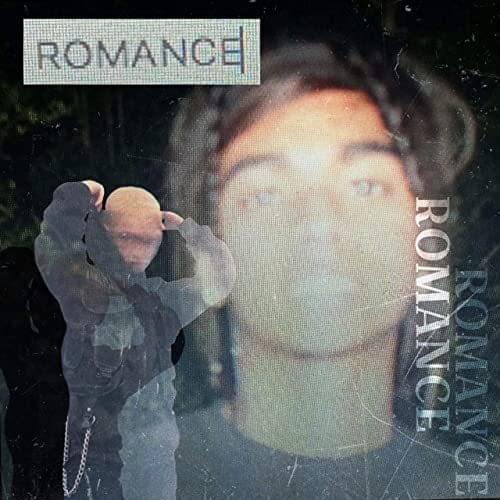 Album cover art for "ROMANCE" by Imnotmelrose & 111deno