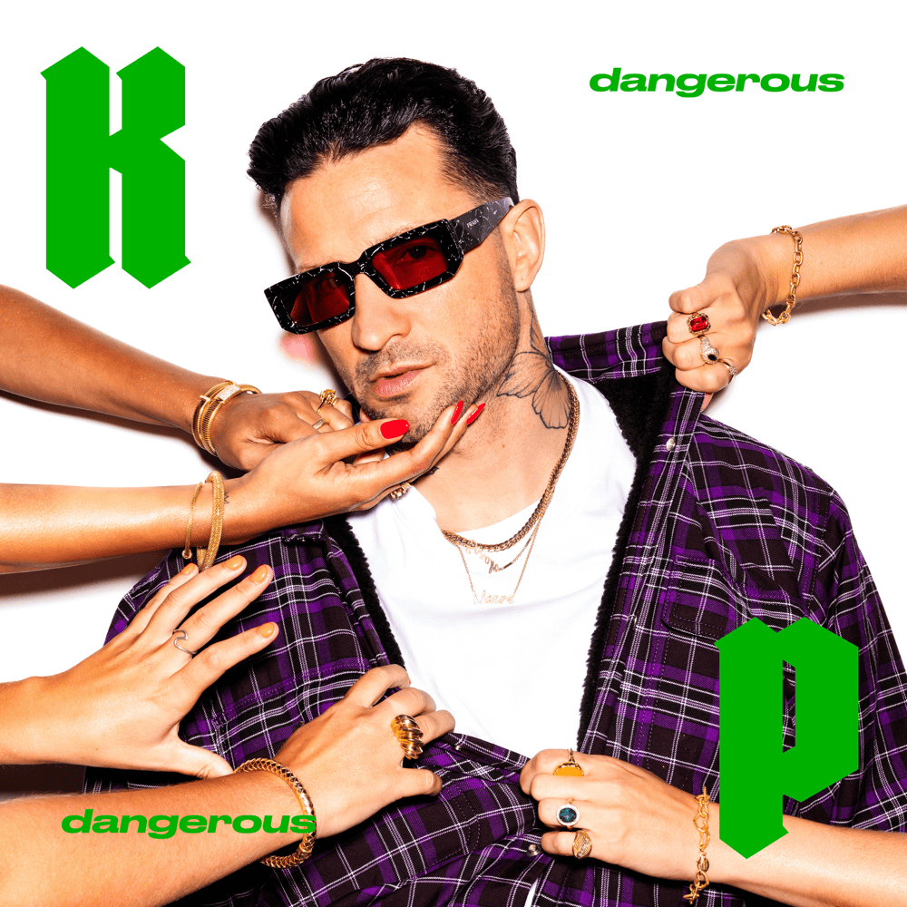 Album cover art for "Dangerous" by Kraantje Pappie