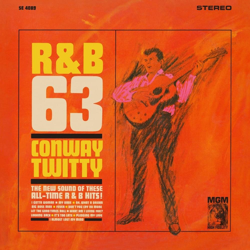 Album cover art for "I Almost Lost My Mind" by Conway Twitty