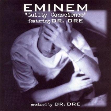 Album cover art for "Eminem - Guilty Conscience ft. Dr. Dre (Türkçe Çeviri)" by Genius Türkçe Çeviriler