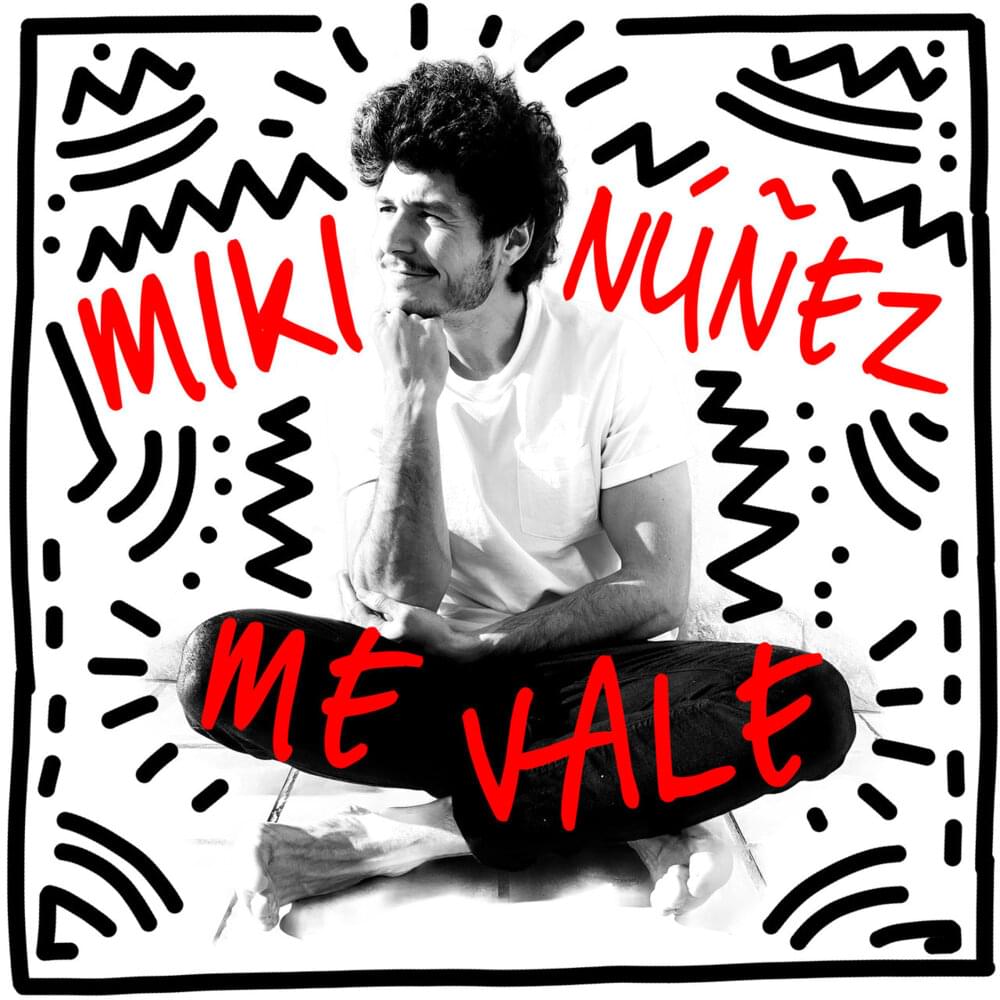 Album cover art for "Me Vale" by Miki Núñez
