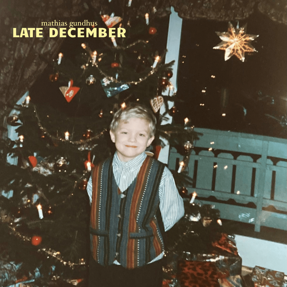 Album cover art for "Late December" by Mathias Gundhus