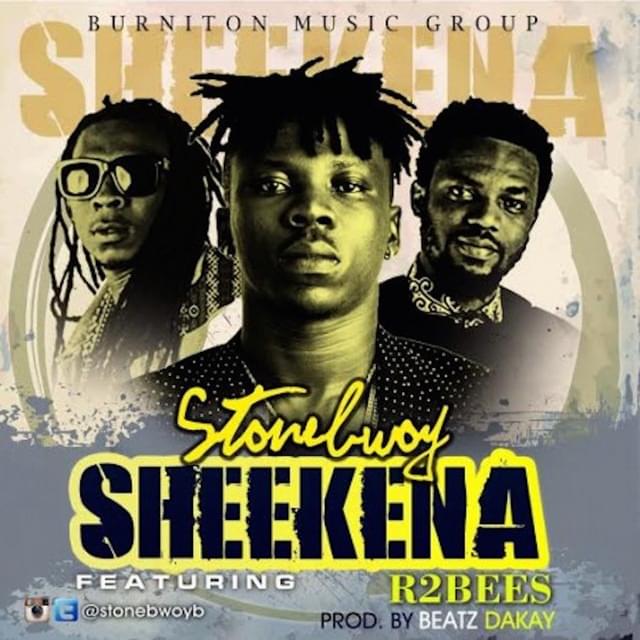 Album cover art for "Sheekena" by Shatta Wale