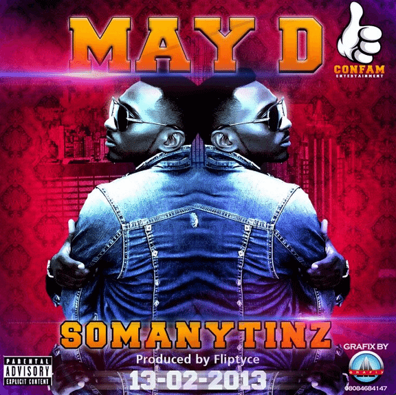 Album cover art for "So Many Tinz" by May D