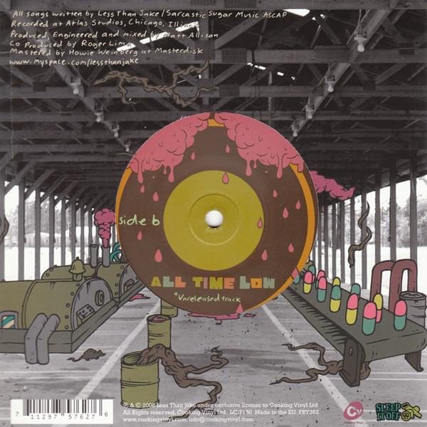 Album cover art for "All Time Low" by Less Than Jake
