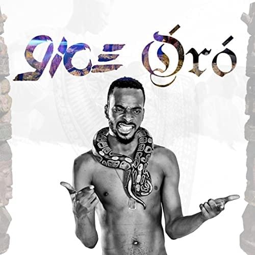 Album cover art for "Oro" by 9ice