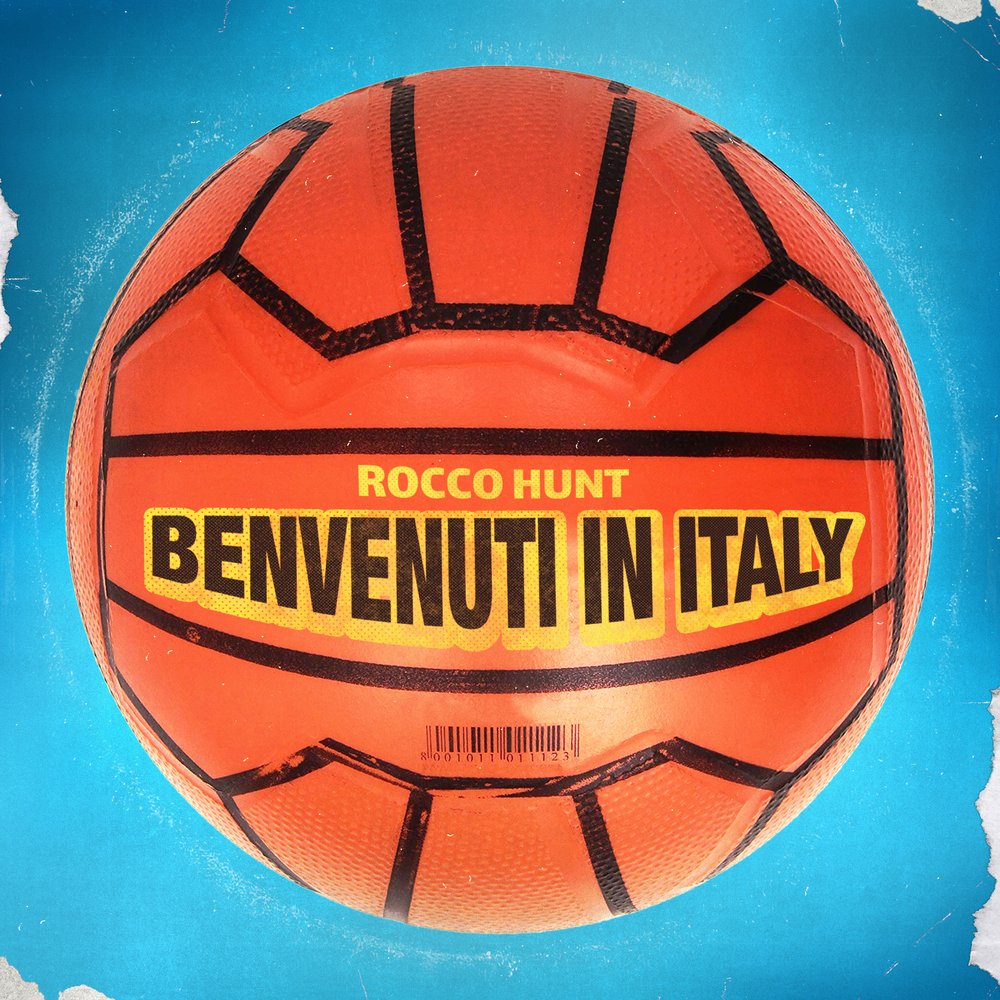Album cover art for "Benvenuti in Italy" by Rocco Hunt