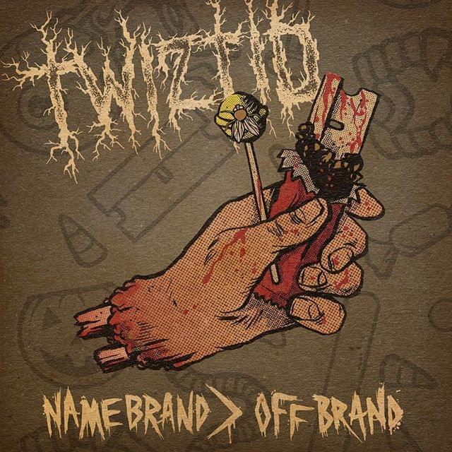 Album cover art for "Name Brand ᐳ Off Brand" by Twiztid