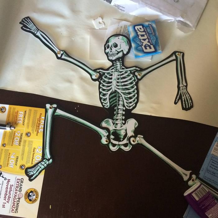 Album cover art for "Come Back from the Skeleton War" by FrankJavCee