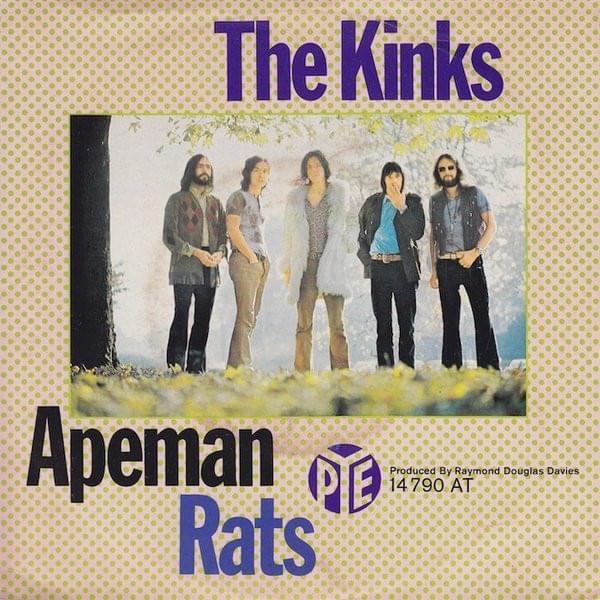 Album cover art for "Rats" by The Kinks