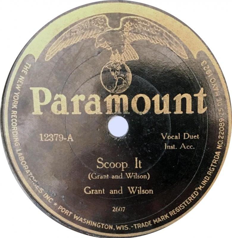 Scoop It by “Coot” Grant and “Kid” Wesley Wilson