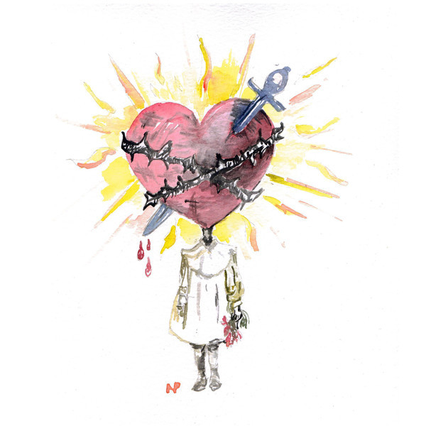 Album cover art for "Not Over You" by Nerina Pallot