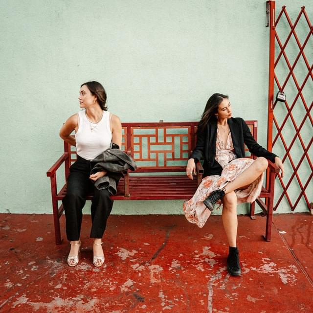 Album cover art for "Heart Feels Heavy" by Meg & Dia
