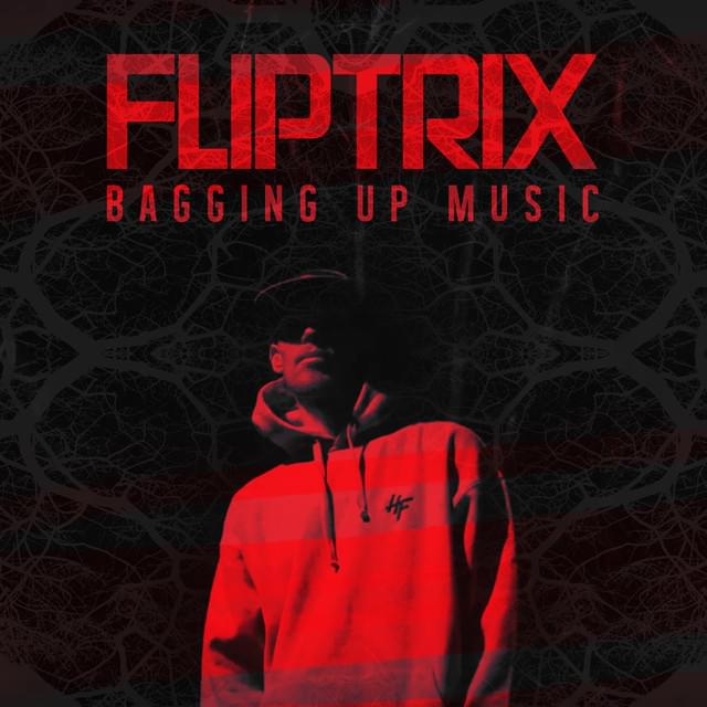 Album cover art for "Bagging Up Music" by Fliptrix