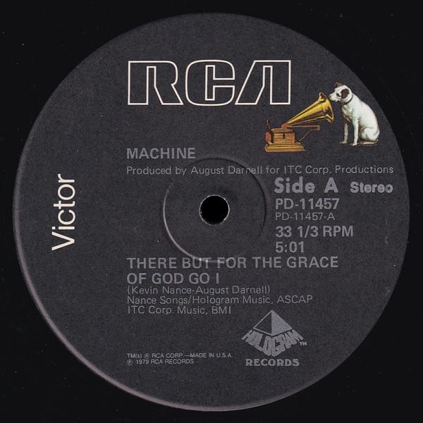 Album cover art for "There But For The Grace Of God Go I" by The Machine