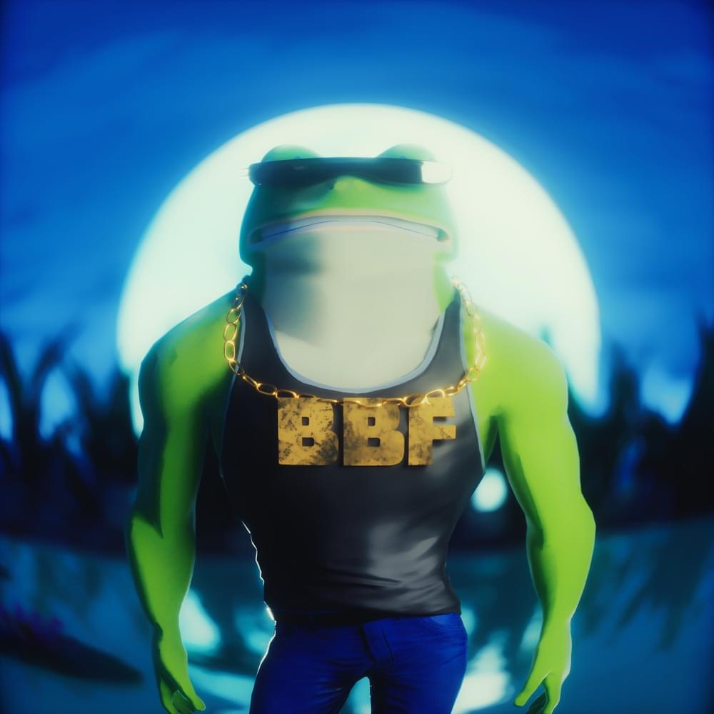 Album cover art for "Big Bad Frog" by Ubisoft