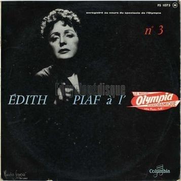Album cover art for "Comme moi" by Édith Piaf