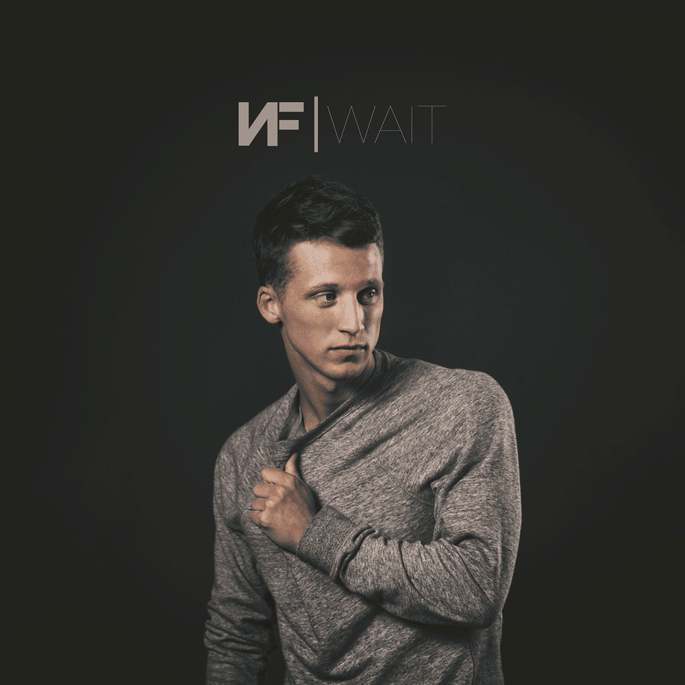 Album cover art for "Wait" by NF