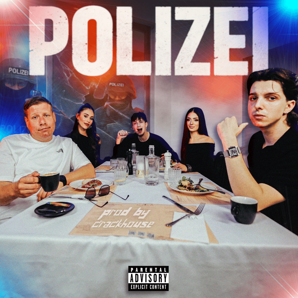 Album cover art for "POLIZEI" by Haranczykov