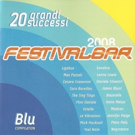 Cover image for Festivalbar 2008 - Blu