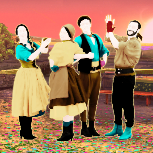 Album cover art for "Irish Meadow Dance" by O’Callaghan’s Orchestra